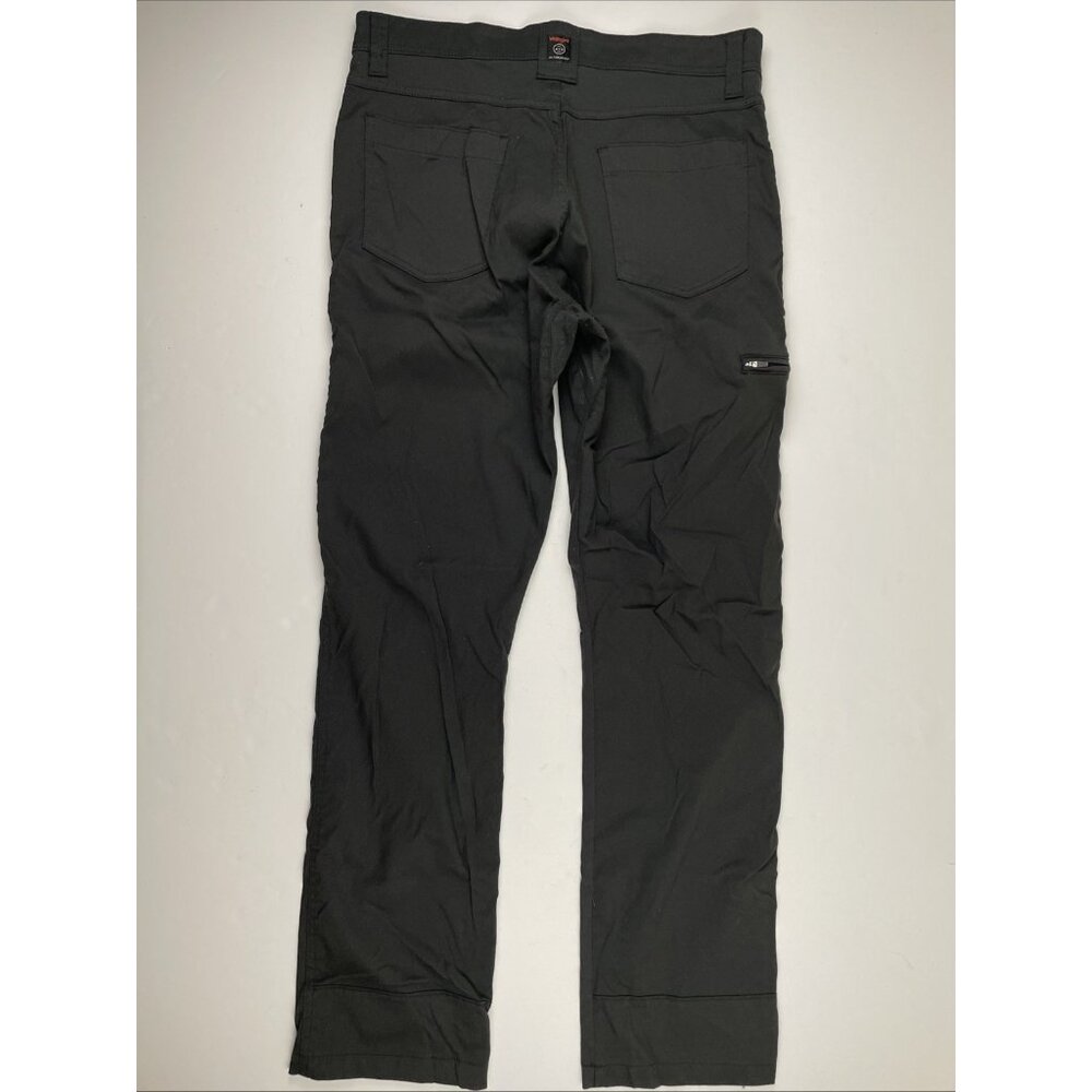 Wrangler All Terrain Gear Hiking Pants Mens 34x32 Black Nylon Stretch ATG - Picture 3 of 9